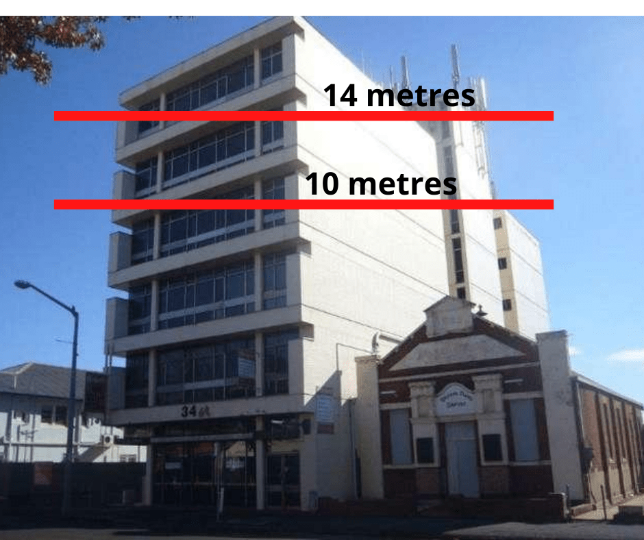 14 metres
